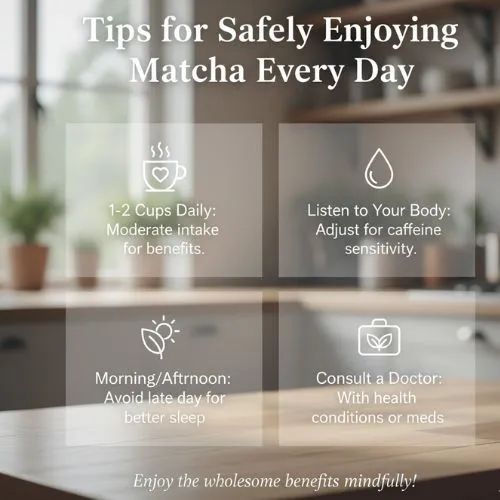 Tips for Safely Enjoying Matcha Every Day