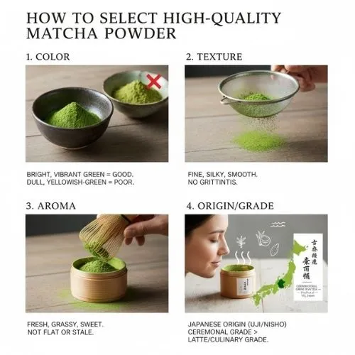 How to Select High-Quality Matcha Powder