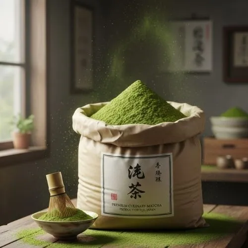 matcha powder photo