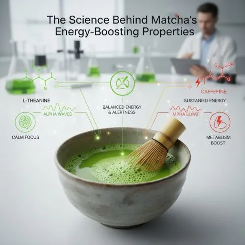 The Science Behind Matcha's Energy-Boosting Properties (1) The Science Behind Matcha's Energy-Boosting Properties (1)
