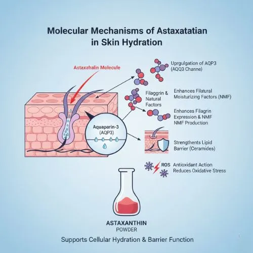 Molecular Mechanisms of Astaxanthin in Skin Hydration Molecular Mechanisms of Astaxanthin in Skin Hydration