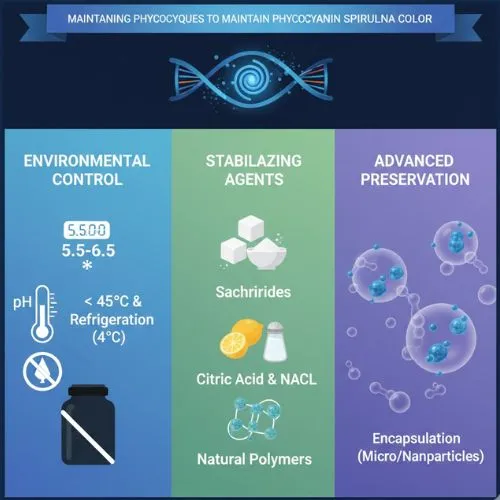 Best Techniques to Maintain Phycocyanin Spirulina Color