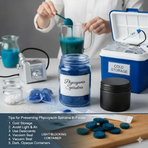 Tips for Preserving Phycocyanin Spirulina in Foods