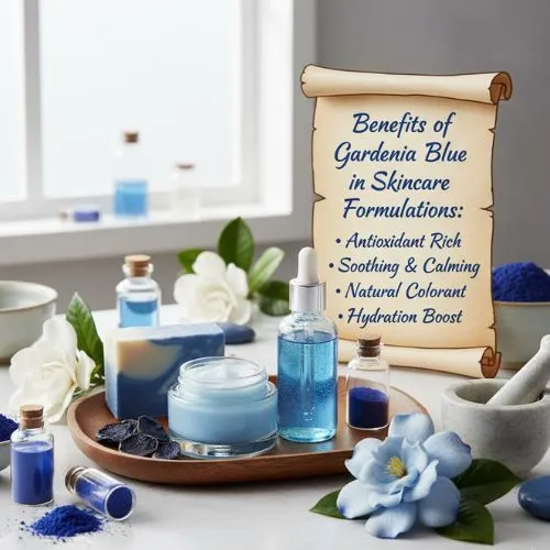 Benefits of Gardenia Blue in Skincare Formulations