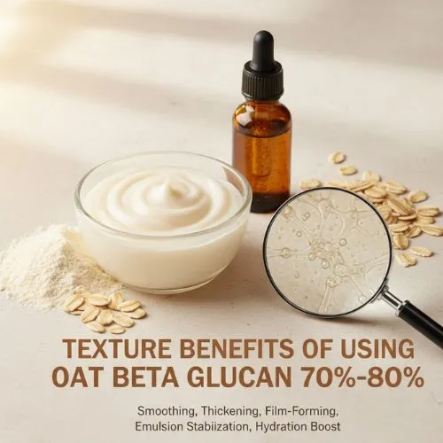Texture Benefits of Using Oat Beta Glucan 70%-80%