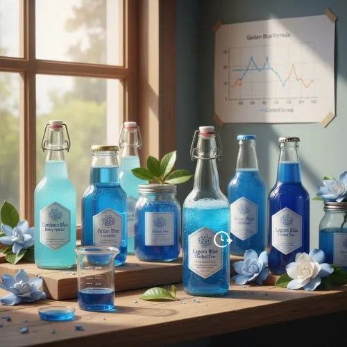 Gardenia Blue Benefits for Beverage Shelf Stability Gardenia Blue Benefits for Beverage Shelf Stability