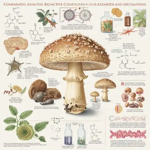 Comparative Analysis Bioactive Compounds and Mechanisms