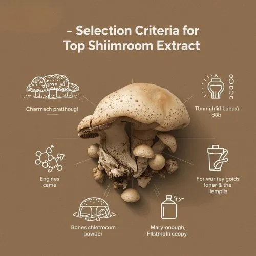 Selection Criteria for Top Shiitake Extract Brands Selection Criteria for Top Shiitake Extract Brands