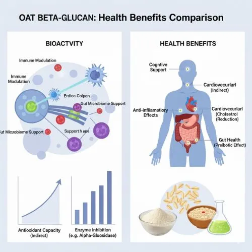 Bioactivity and Health Benefits Comparison