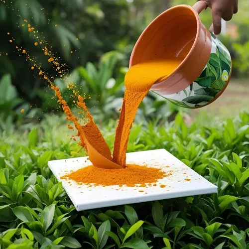 Turmeric pigment Sustainable