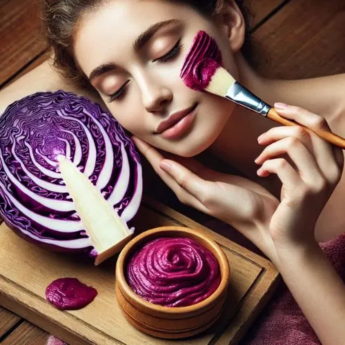 red cabbage for skin