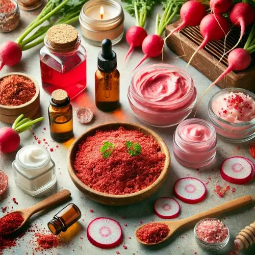 red radish skin care