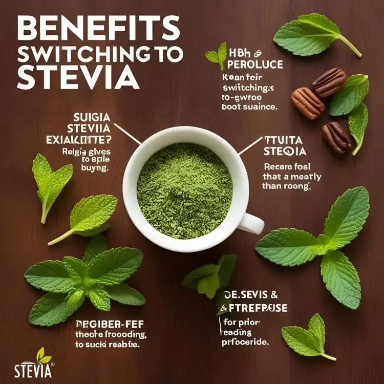 benefits switching to stevia