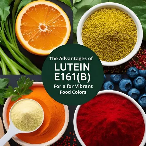 lutein powder in vibrant