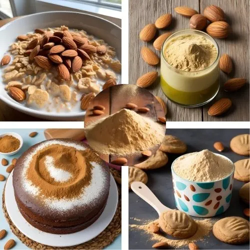 almond protein powder foods