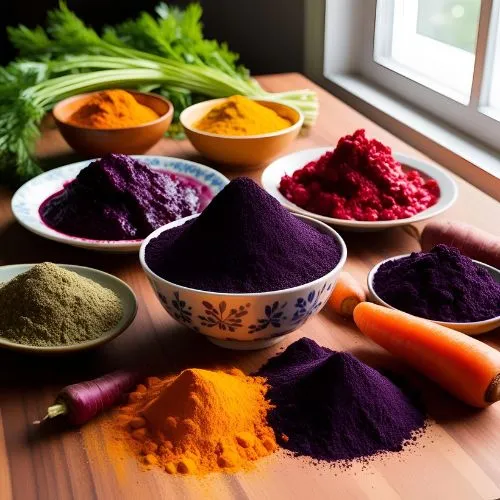 black carrot juice powder food