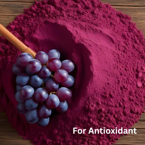 red grape skin antioxidant