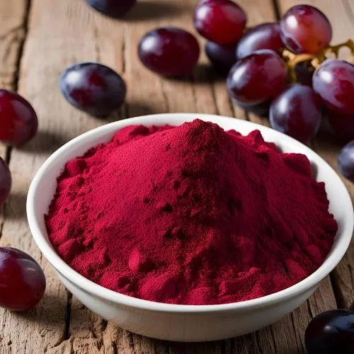red grape skin