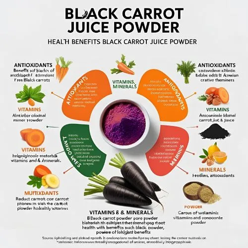 black carrot juice powder benefits