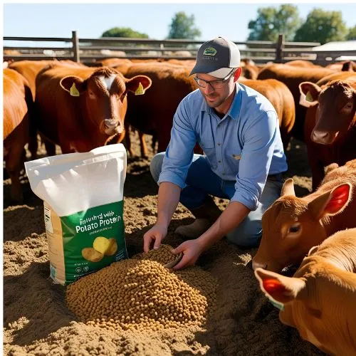 Potato Protein Enhances Animal Feed Potato Protein Enhances Animal Feed