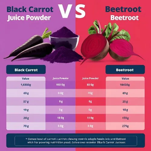 black carrot juice value