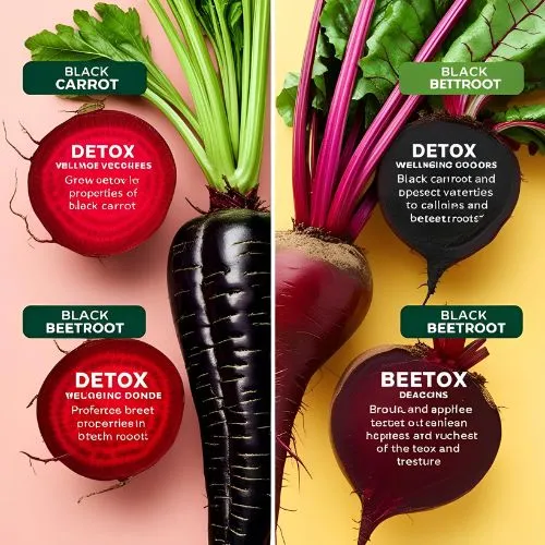 black carrot vs beetroot