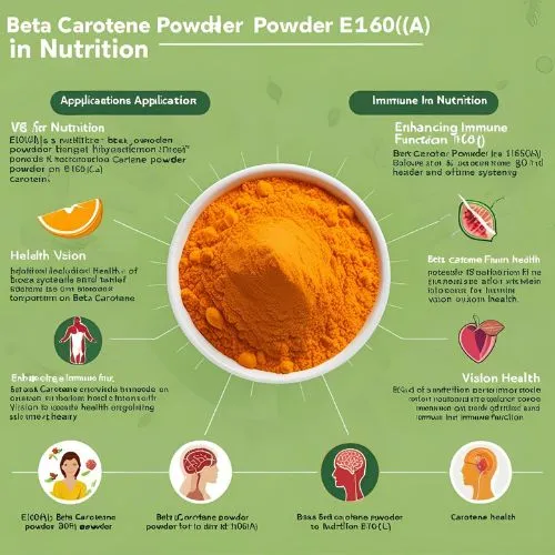 beta carotene powder applications