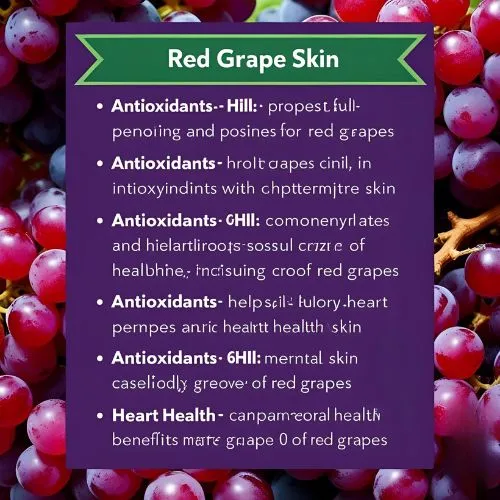 red grape skin benefits