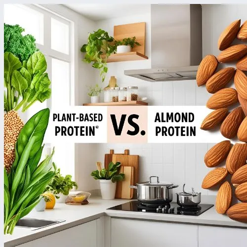 plant base vs almond plant base vs almond