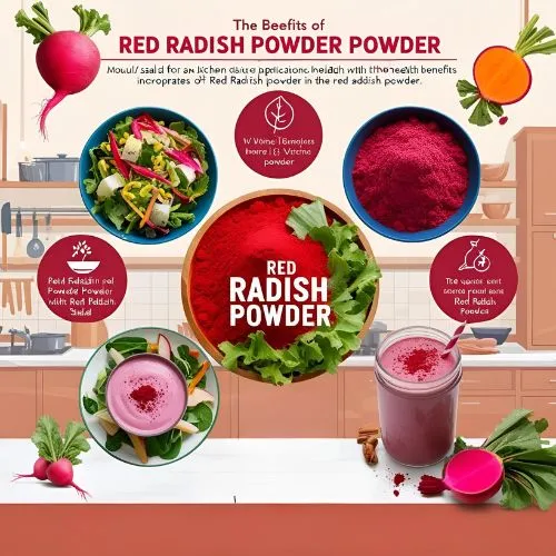 red radish for food