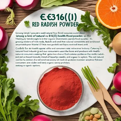 red radish popularity