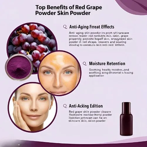 red grape powder for skin