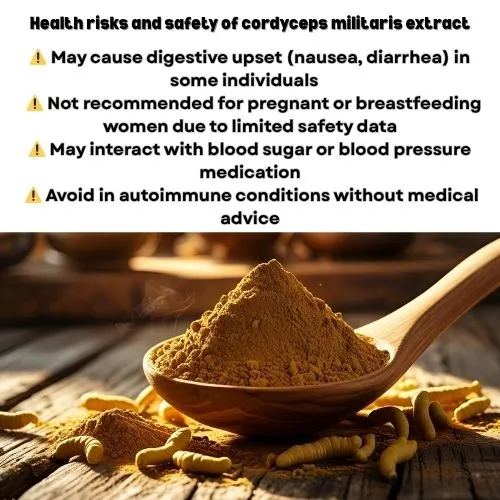 Health risks and safety of cordyceps militaris extract Health risks and safety of cordyceps militaris extract