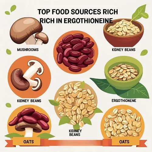 Ergothioneine top foods