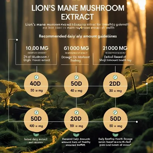 Lion's Mane Mushroom Extract Dosage Guidelines Lion's Mane Mushroom Extract Dosage Guidelines
