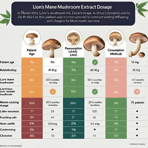 Factors Affecting Lion's Mane Mushroom Extract Dosage Several factors can influence the optimal dosage of lion's mane mushroom extract f Factors Affecting Lion's Mane Mushroom Extract Dosage Several factors can influence the optimal dosage of lion's mane mushroom extract f