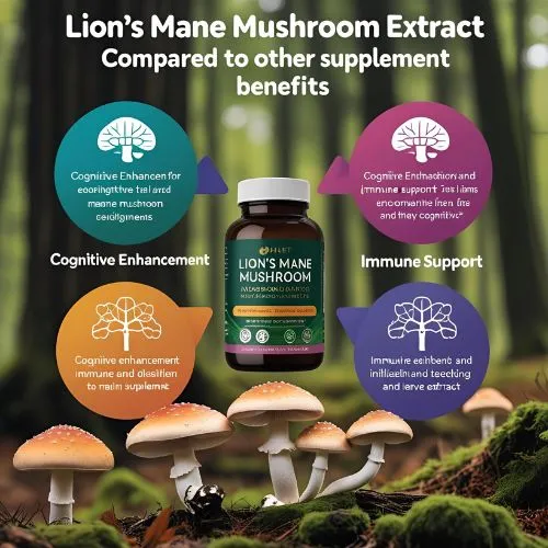 Benefits of Lion's Mane Mushroom Extract Over Others