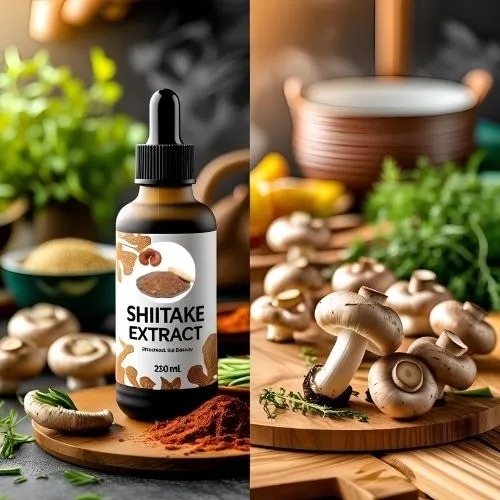 shiitake vs natural shiitake vs natural