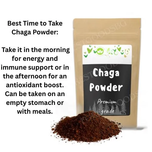 When to Take Chaga Powder for Best Results? When to Take Chaga Powder for Best Results?