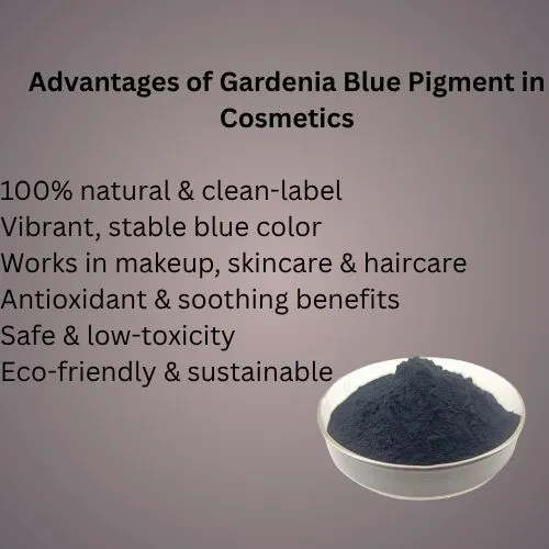 gardenia blue pigment cosmetgics gardenia blue pigment cosmetgics
