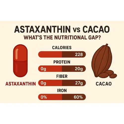 astaanthin vs cacao astaanthin vs cacao