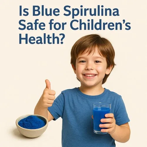 blue spirulina for child