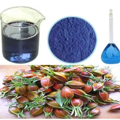 gardenia blue pigment natural
