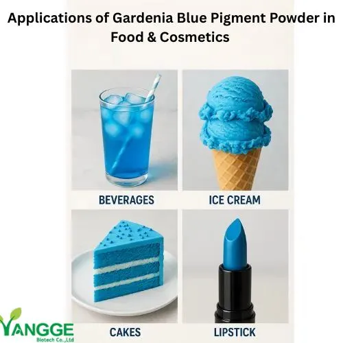 gardenia blue pigment food and cosmetic