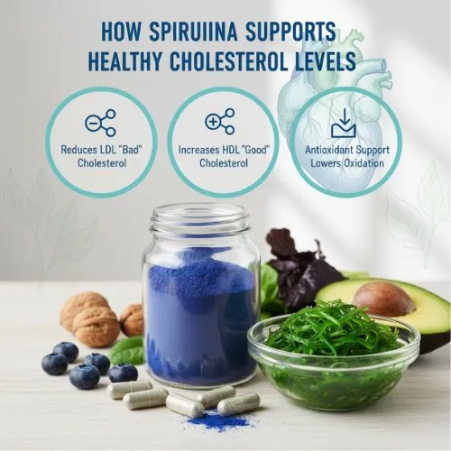 How Spirulina Supports Healthy Cholesterol Levels