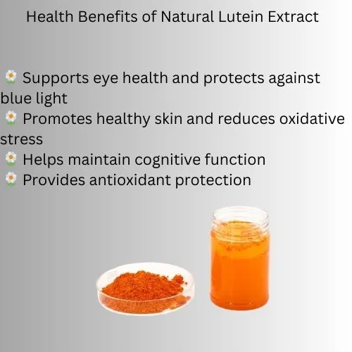 lutein powder benefits