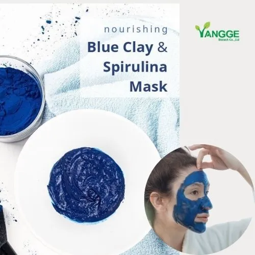 Organic Blue spirulina powder for mask