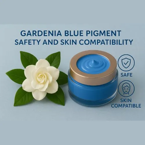 Gardenia Blue Pigment skin