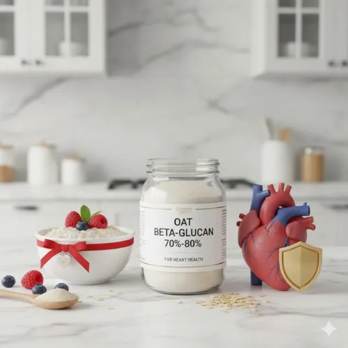 Oat beta glucan 70%-80% for heart health
