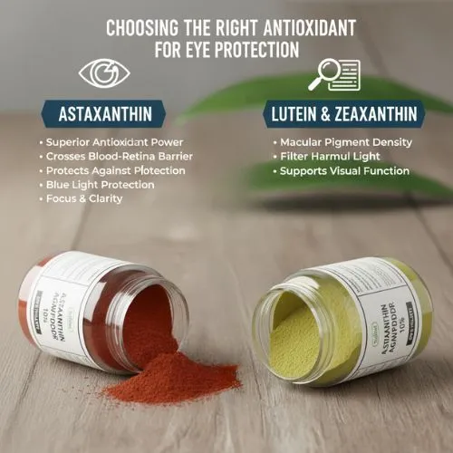 Choosing the right antioxidant for eye protection Choosing the right antioxidant for eye protection